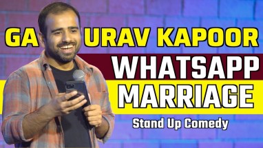 WHATSAPP MARRIAGE JOURNALISM Gaurav Kapoor Stand Up Comedy Audience Interaction