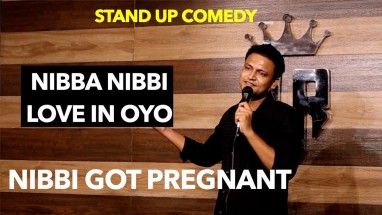 Nibba NIbbi Love in Oyo || Nibbi Got Pregnant || Bachpan ka pyar || Stand up comedy by Rahul Rajput
