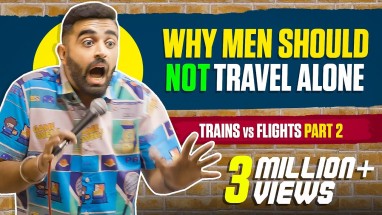 My MOST EXPENSIVE Train Journey | StandUp Comedy by Rahul Dua | Trains vs Flights Part 2