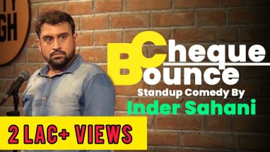 Bounce Cheque Standup Comedy By Inder Sahani| Ab Hai Apki Bari #comedy #funny #indersahani